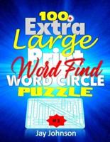 100+ Extra Large Print Word Find Word Circle Puzzle
