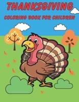 Thanksgiving Coloring Book For Children