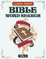 Bible Word Search Book - Large Print