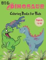 Big Dinosaur Coloring Books for Kids Ages 4-8