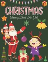 Christmas Coloring Book for Girls
