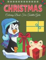 Christmas Coloring Book for Toddler Girls