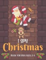 I Spy Christmas Book for Kids Ages 2-5