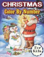 Christmas Color By Number For Kids