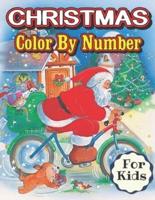 Christmas Color By Number For Kids