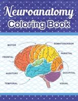 Neuroanatomy Coloring Book:  The Ultimate Human Brain student's self-test Coloring book for Neuroscience. The Human Brain Anatomy Coloring Book for Neuroscience Nurses Doctors medical and Nursing students.