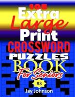 105 Extra Large Print Crossword Puzzle Book For Seniors