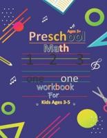 Preschool Math Workbook For Kids 3-5