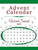 Advent Calendar Word Search: Christmas Activity & Puzzle Book for Gift   Holiday Countdown   Part 2