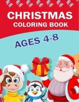 Christmas Coloring Book Ages 4-8