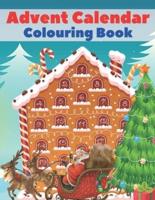 Advent Calendar Colouring Book