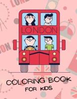 London Coloring Book for Kids