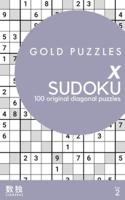 Gold Puzzles X Sudoku Book 2