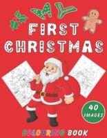 My First Christmas Colouring Book