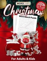 Christmas Word Search Puzzle for Adults and Kids