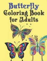 Butterfly Coloring Book for Adults