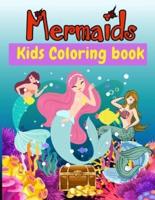 Mermaids Kids Coloring Book