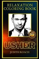 Usher Relaxation Coloring Book