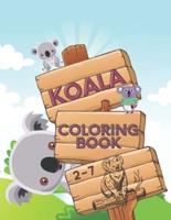 Koala Coloring Book