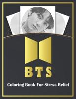 BTS Coloring Book Stresss Relief