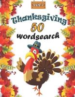 50 Thanksgiving Word Search Vol1
