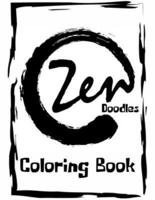 Zen Doodles Coloring Book: Large Print Zentangle Colouring Book for Adults, Teens & Older Kids / 50 Pages of Zen Animals, Nature & Objects for Relaxation / Unique Zen Gifts for Men & Women