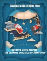 The Ultimate Christmas Creative Haven Country Coloring Book, Christmas Lights Coloring Pages