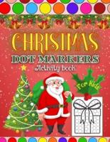 Christmas Dot Markers Activity Book For Kids