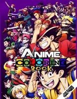 ANIME Coloring Book + 200 Pages