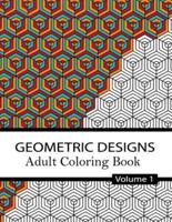 Geometric Designs Coloring Book Volume 1.