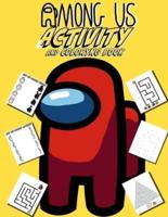 Among Us Activity And Coloring Book