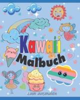 Kawaii Malbuch Zum Ausmalen