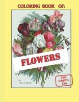 Coloring Book of Flowers