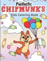 Fantastic Chipmunks Kids Coloring Book