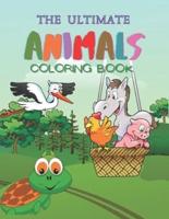 The Ultimate Animals Coloring Book