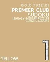 Gold Puzzles Premier Club Sudoku Yellow Book 1