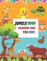 Jungle Book Coloring Page For Kids, Ages 3-11!