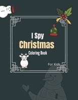 I Spy Christmas Coloring Book