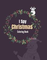 I Spy Christmas Coloring Book