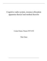 Cognitive Radio System, Resource Allocation Apparatus Thereof and Method Therefor