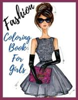 Fashion Coloring Book For Girls..