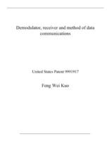Demodulator, Receiver and Method of Data Communications
