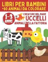 Libri Per Bambini 1-3 Anni Animali Da Colorare