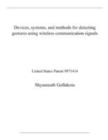 Devices, Systems, and Methods for Detecting Gestures Using Wireless Communication Signals