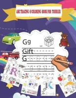 ABC Tracing & Coloring Book For Toddler