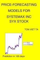 Price-Forecasting Models for Systemax Inc SYX Stock