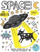 Space Coloring Book for Adults