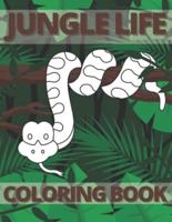 Jungle Life Coloring Book
