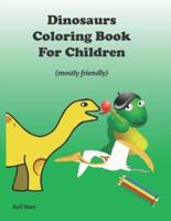 Dinosaurs Coloring Book for Children