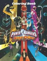 Coloring Book Power Rangers Ninja Storm